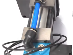 51977101飞达气缸总程 气缸+电磁阀+铝块